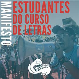 NENHUM ESTUDANTE DE LETRAS DEVE FICAR PARA TRÁS! GARANTIR QUE NENHUM ALUNO SEJA PREJUDICADO DURANTE A PANDEMIA! - MOVIMENTO CORRENTEZA USP