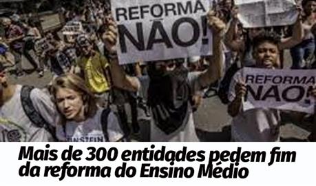 FIM DO NOVO ENSINO MÉDIO : Petição Pública Brasil