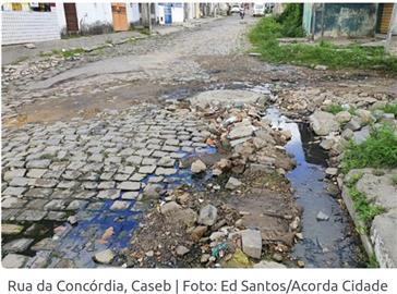 Futuro melhor para rua da Concórdia no bairro Caseb