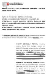 ABAIXO-ASSINADO PELO IMEDIATO AFASTAMENTO DO CORREGEDOR DA GUARDA CIVIL MUNICIPAL DE SALVADOR