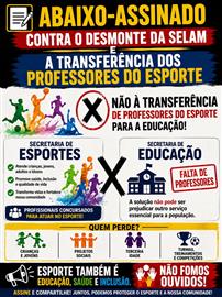 Contra o desmonte da Selam - Piracicaba