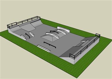 construção de um espaço para esportes radicais em Barra Mansa 