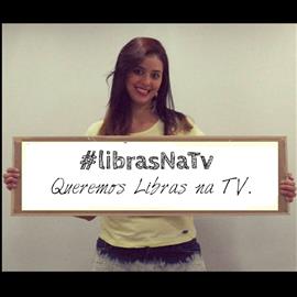 Petição pública Língua Brasileira de Sinais na TV