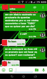 Abaixo assinado para ganhar escravinha