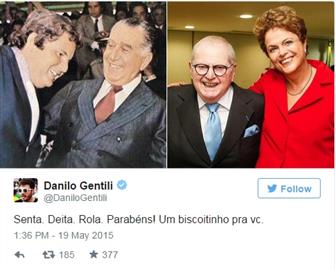 Danilo Gentili entrevista a Dilma