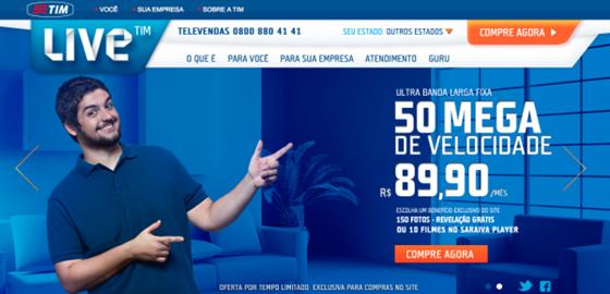 Live Tim para a Vila São José e toda região da Capela do Socorro.
