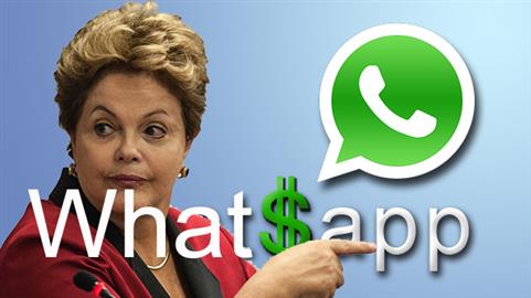 Contra a cobrança de Imposto sobre WHATSAPP