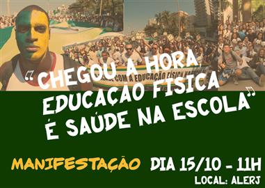 Para que as aulas de Educação Física escolar sejam ministradas exclusivamente pelos Professores de Educação Física nas escolas do Rio de Janeiro
