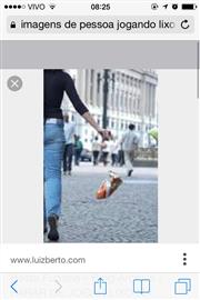 lixo no lixo e não na rua 